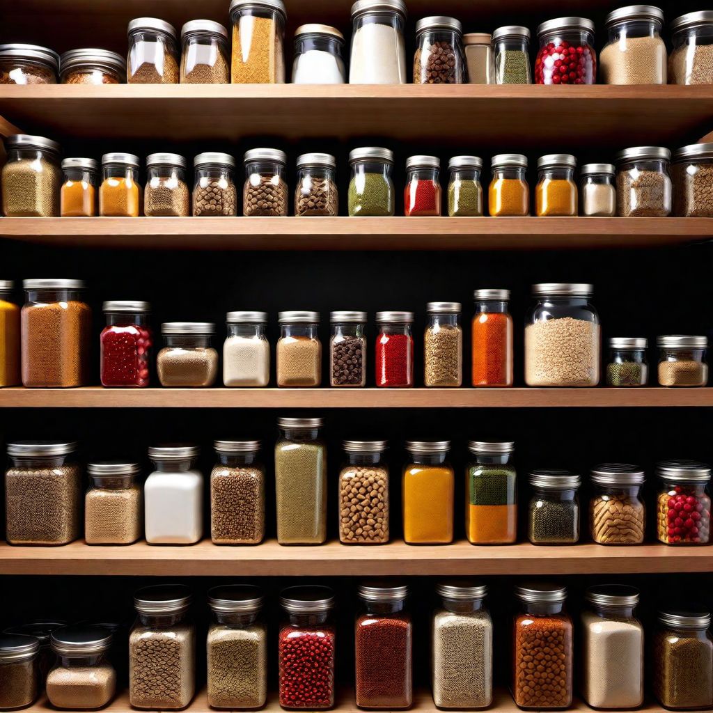 Spice Rack Arrangement: Organizing Spices for Quick Access