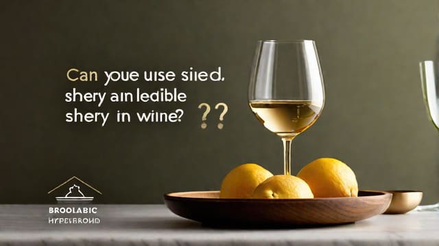Can You Use Sherry Instead Of White Wine