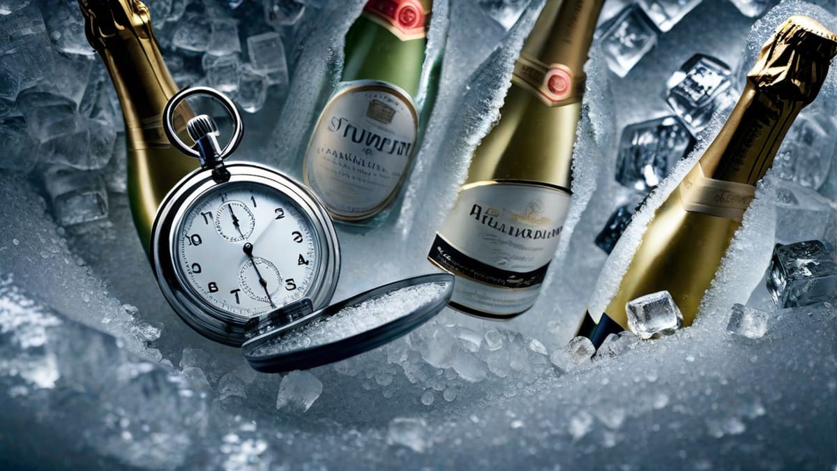 How Long Can You Leave Champagne In The Freezer
