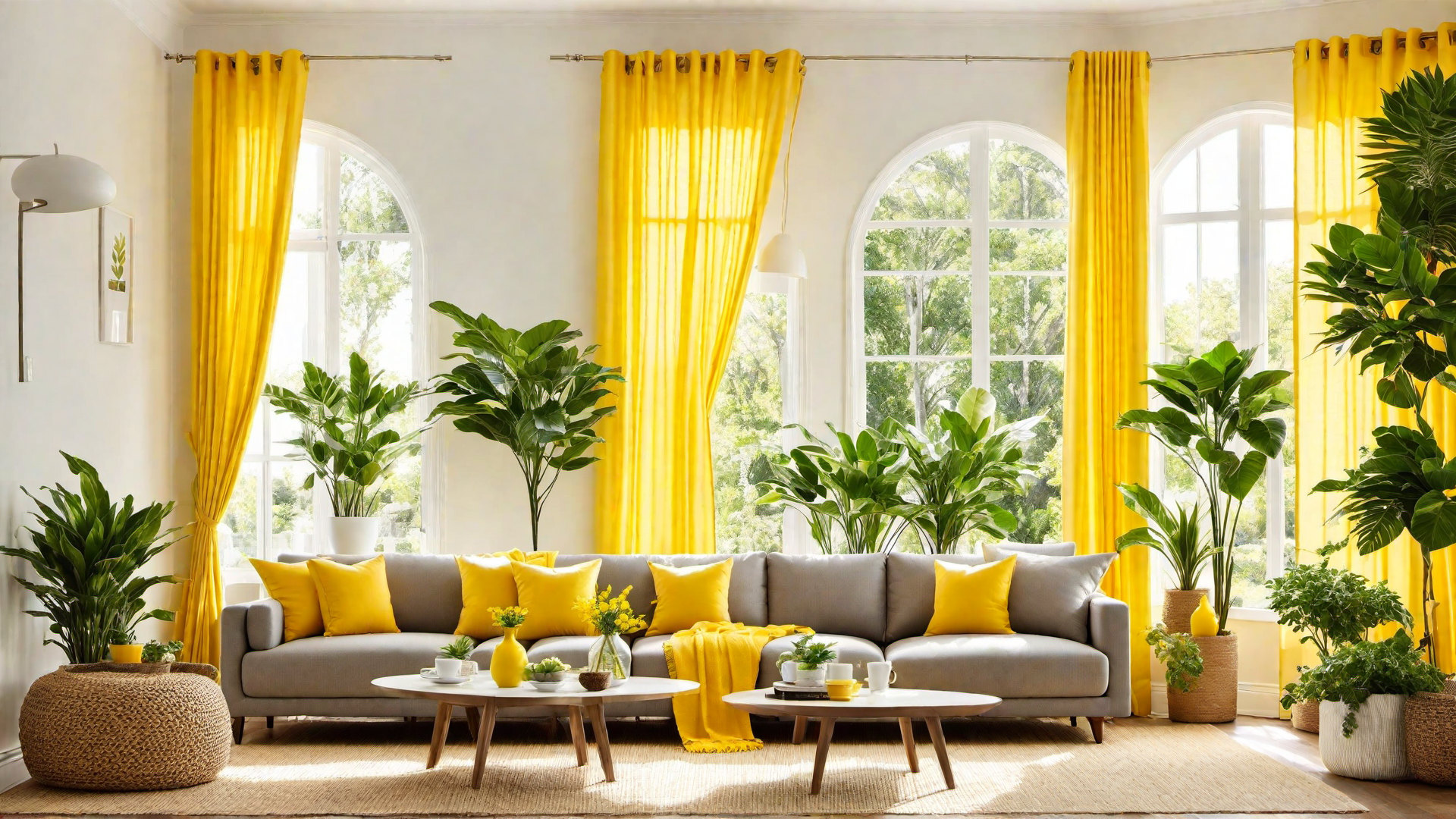 Sunny Days: Yellow Curtains for a Cheerful Space