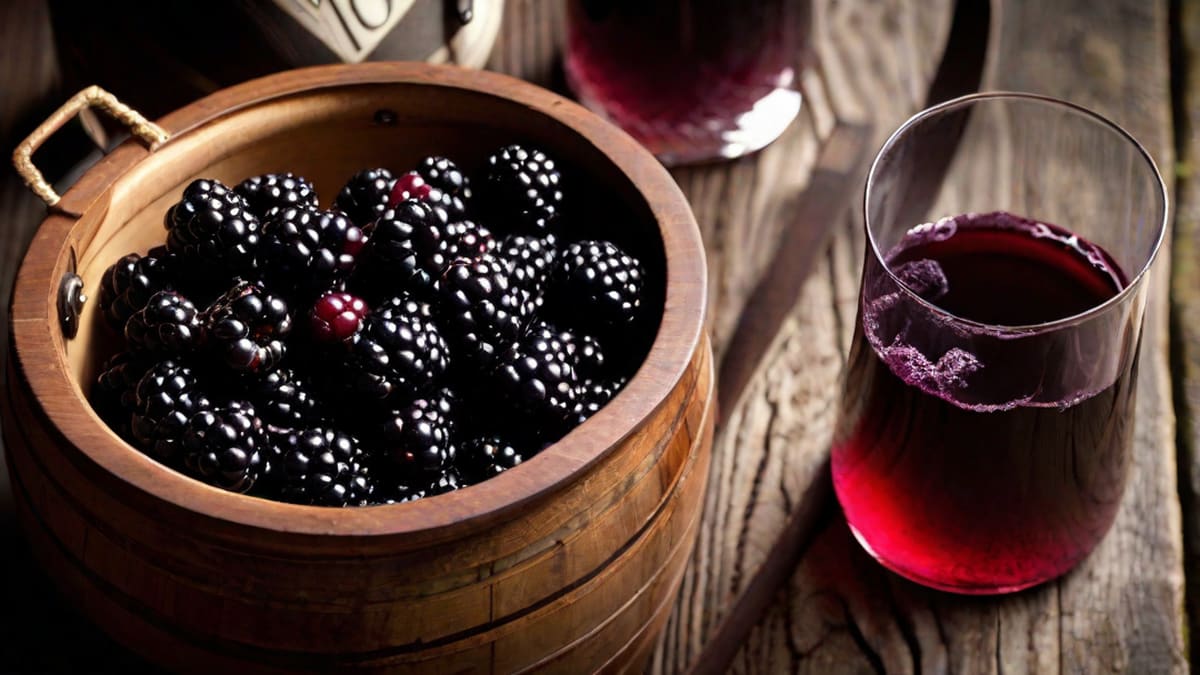 How Do You Make Homemade Blackberry Wine
