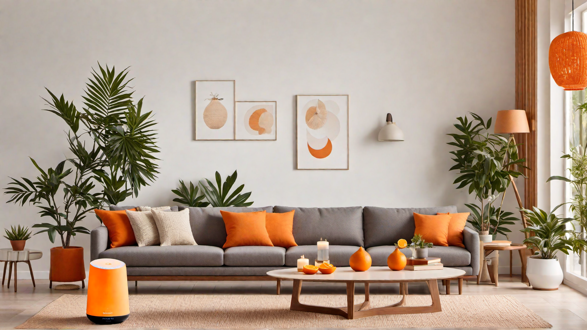 Healthy Living: Orange Essential Oil Diffuser