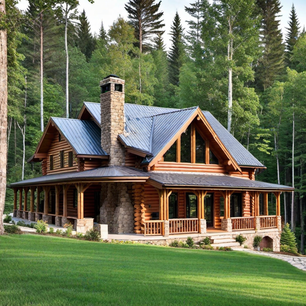 Log Cabin Exterior Decor: Adorning the Outdoors