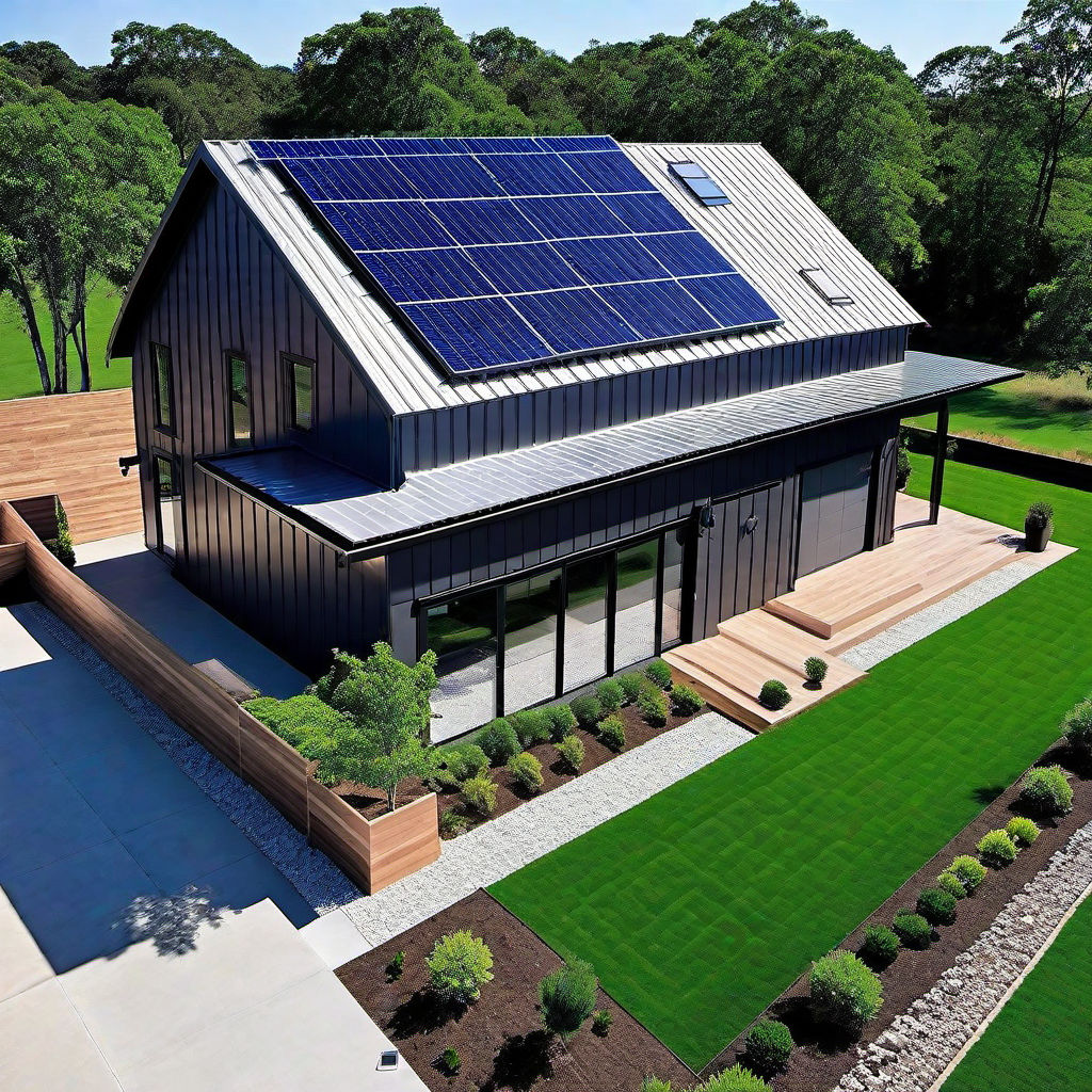 Sustainable Practices: Green Building Techniques in Barndominium Construction