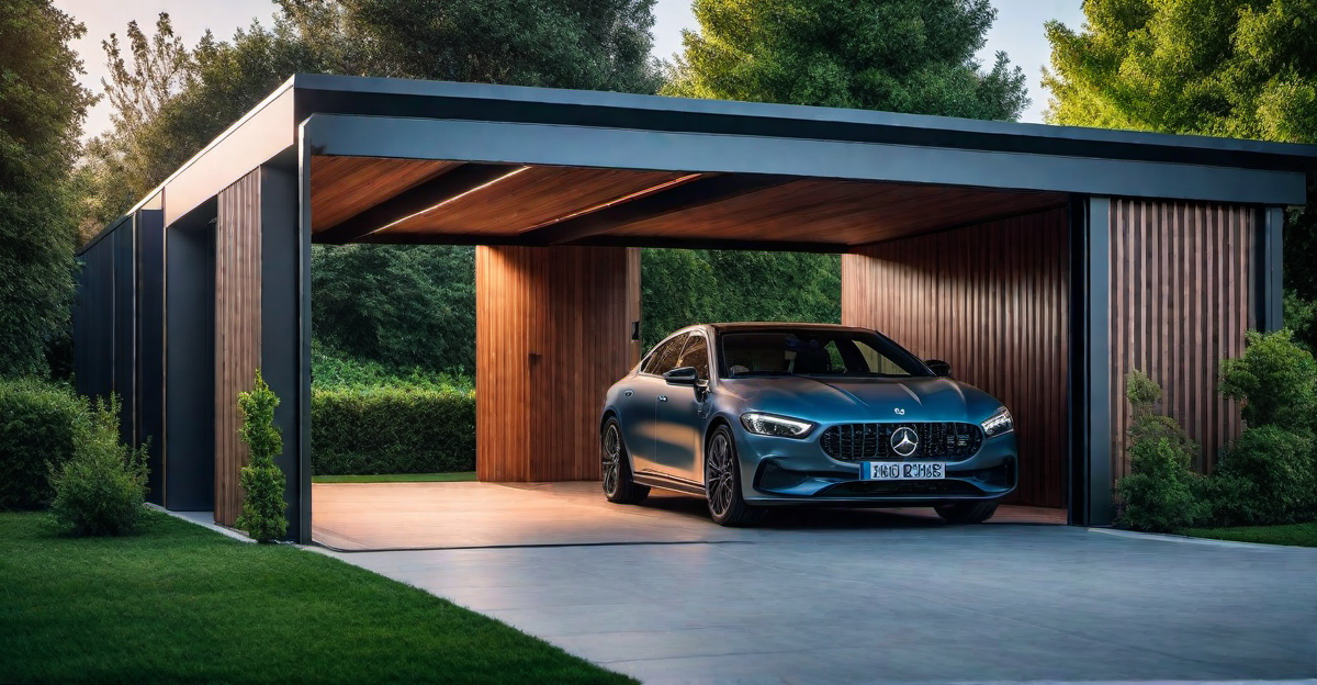 Carport with Storage: Space-Saving Solution