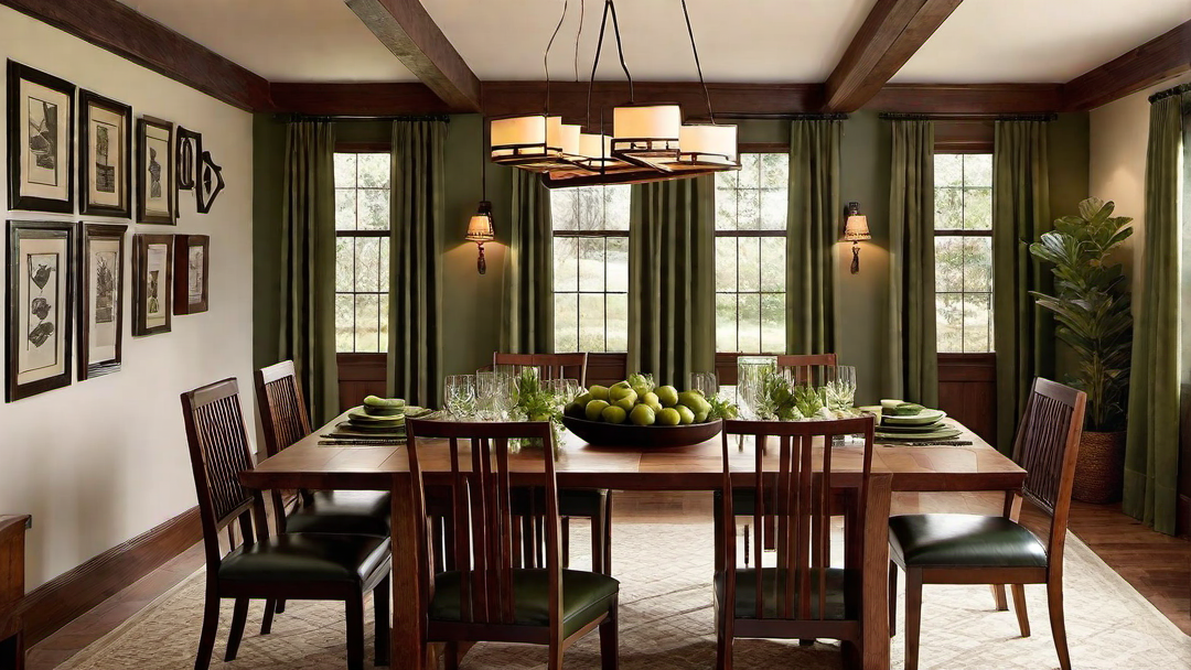 Craftsman Color Palette: Embracing Earthy Tones