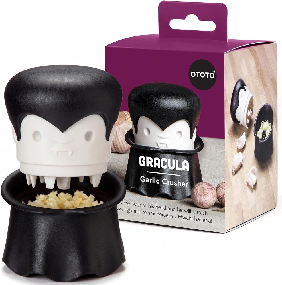 OTOTO Gracula vampire garlic press