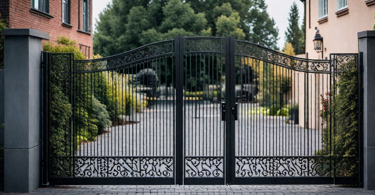 Minimalist Marvels: Simple and Elegant Metal Gates