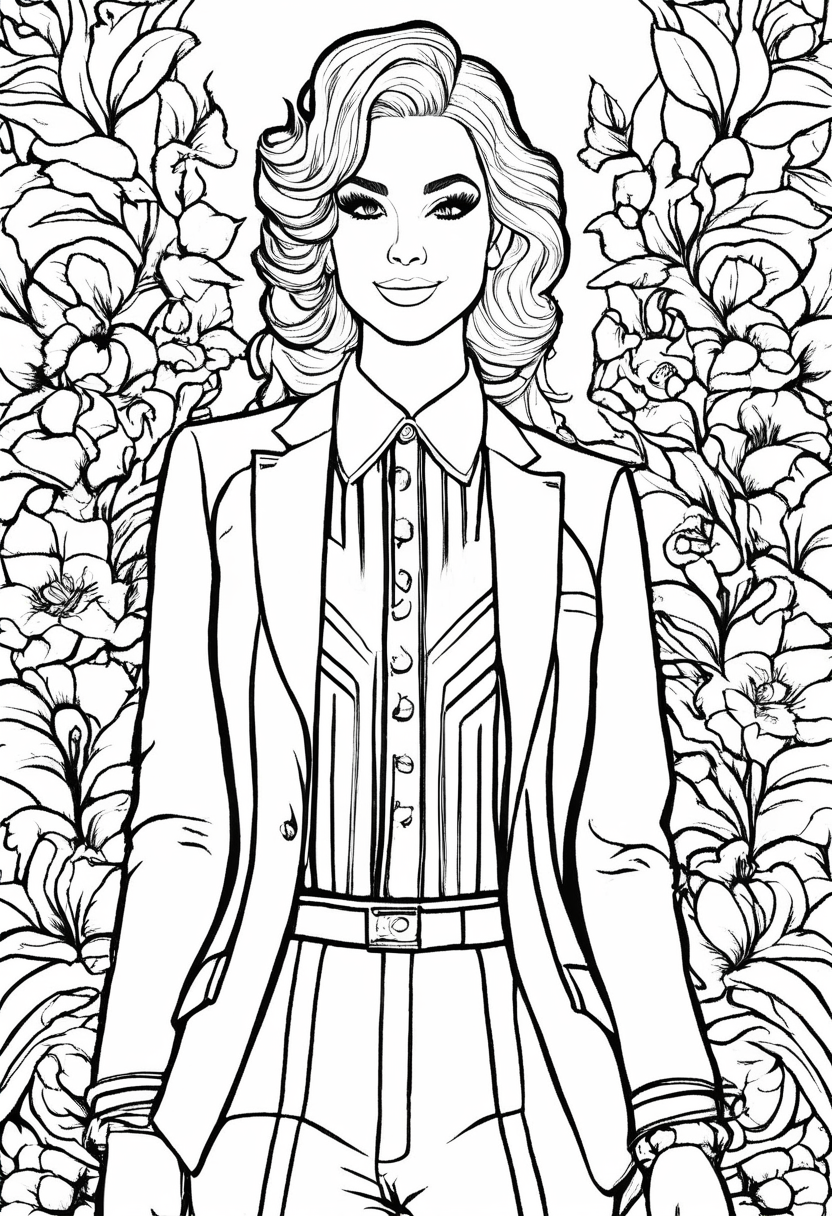 Coloring Fun with Celebrity Coloring Sheets – Color And Play