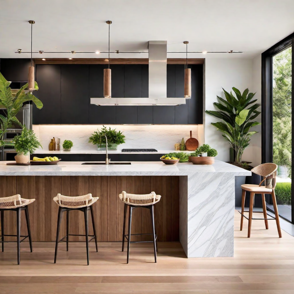 Natural Elements: Enhancing Minimalist Kitchen Design