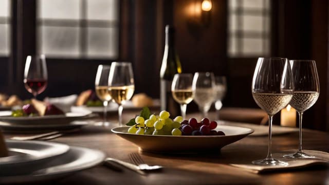 Where Do Water And Wine Glasses Go On The Table