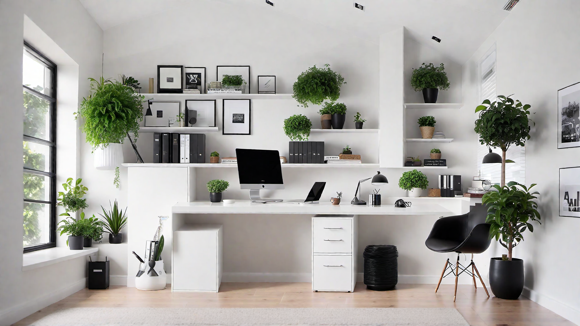 Creative Use of Nooks and Alcoves as Offices
