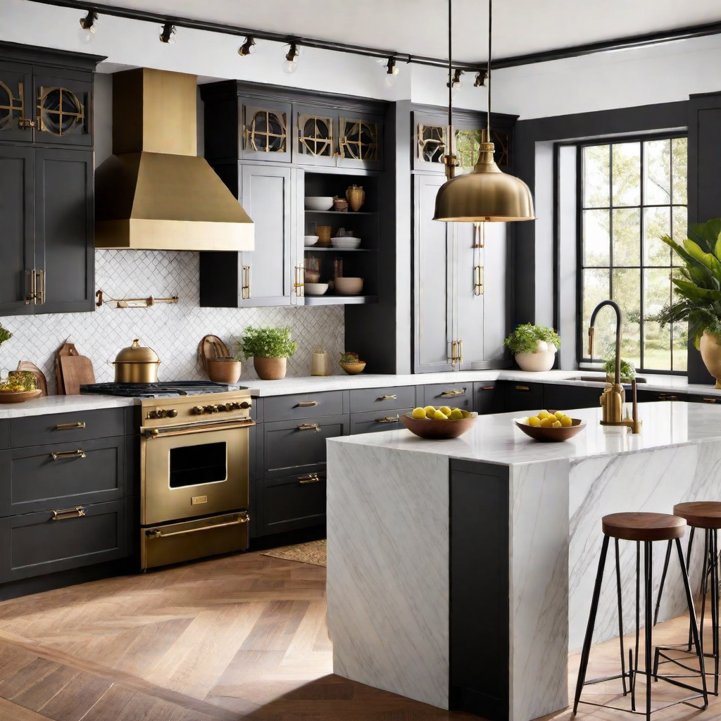 Rustic Hardware: Wrought Iron and Brass Details