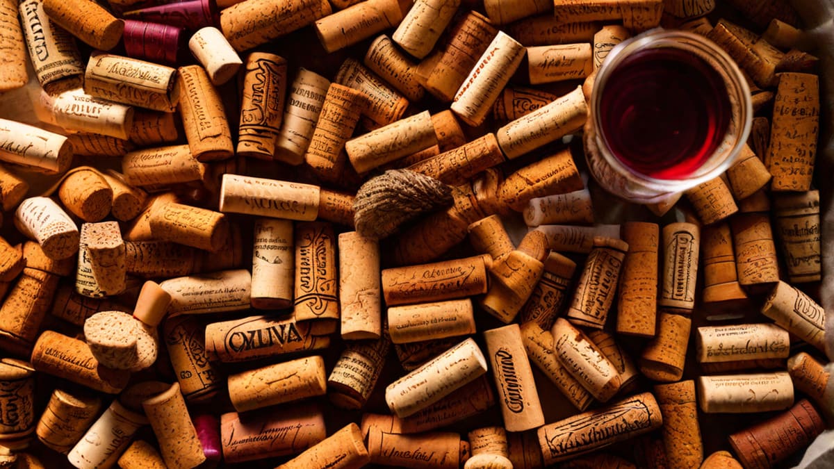 How To Make A Wreath With Wine Corks