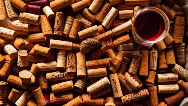 How To Make A Wreath With Wine Corks