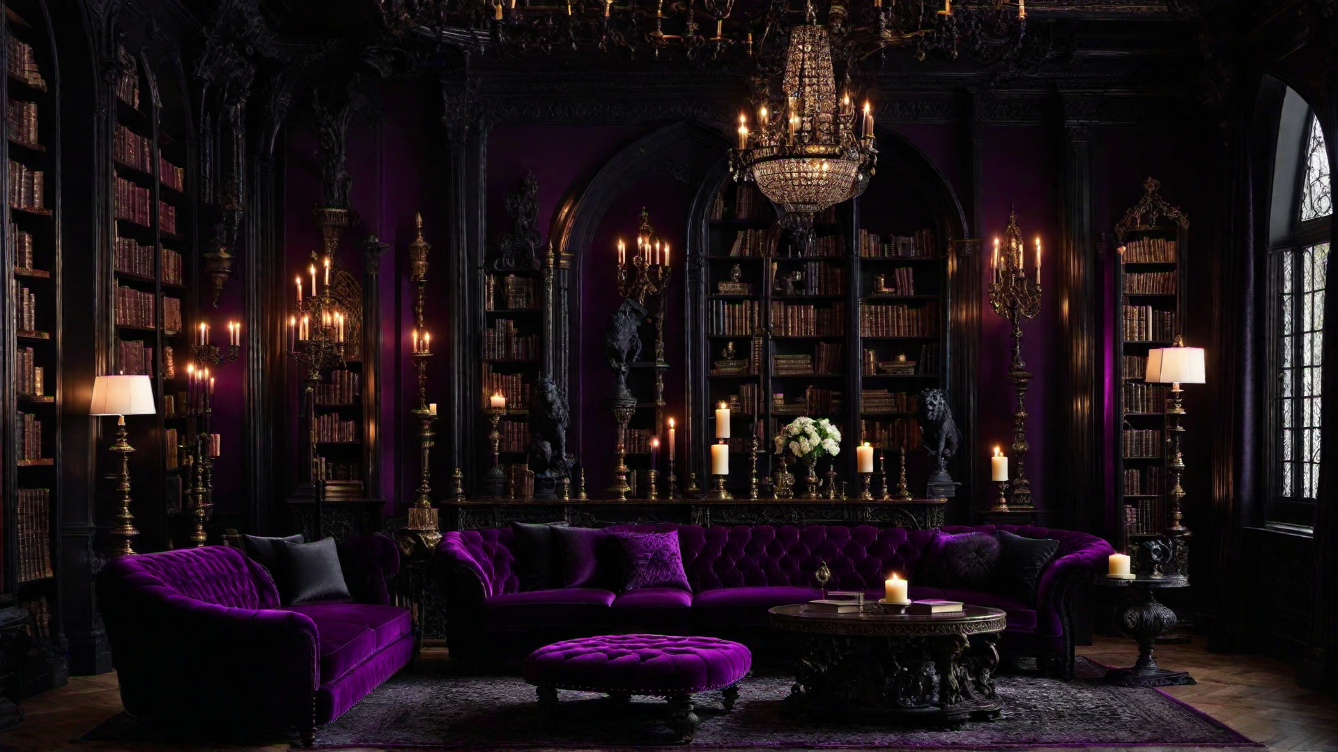 Gothic Bookshelves: Displaying Your Collection in Style