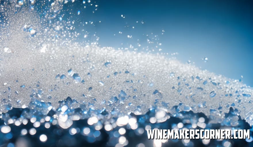 Wine Acid Crystals Precipitation