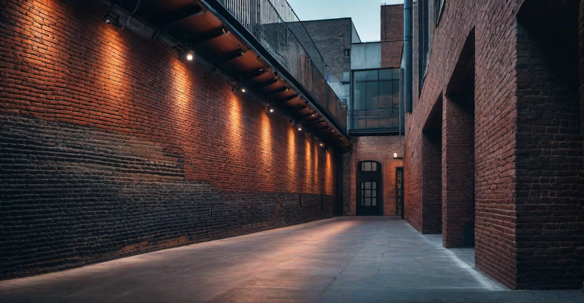 Industrial Charm: Urban Street Art as Wall Decor