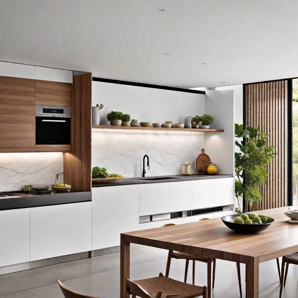 Zen Garden Inspiration: Bringing Tranquility into the Kitchen Space