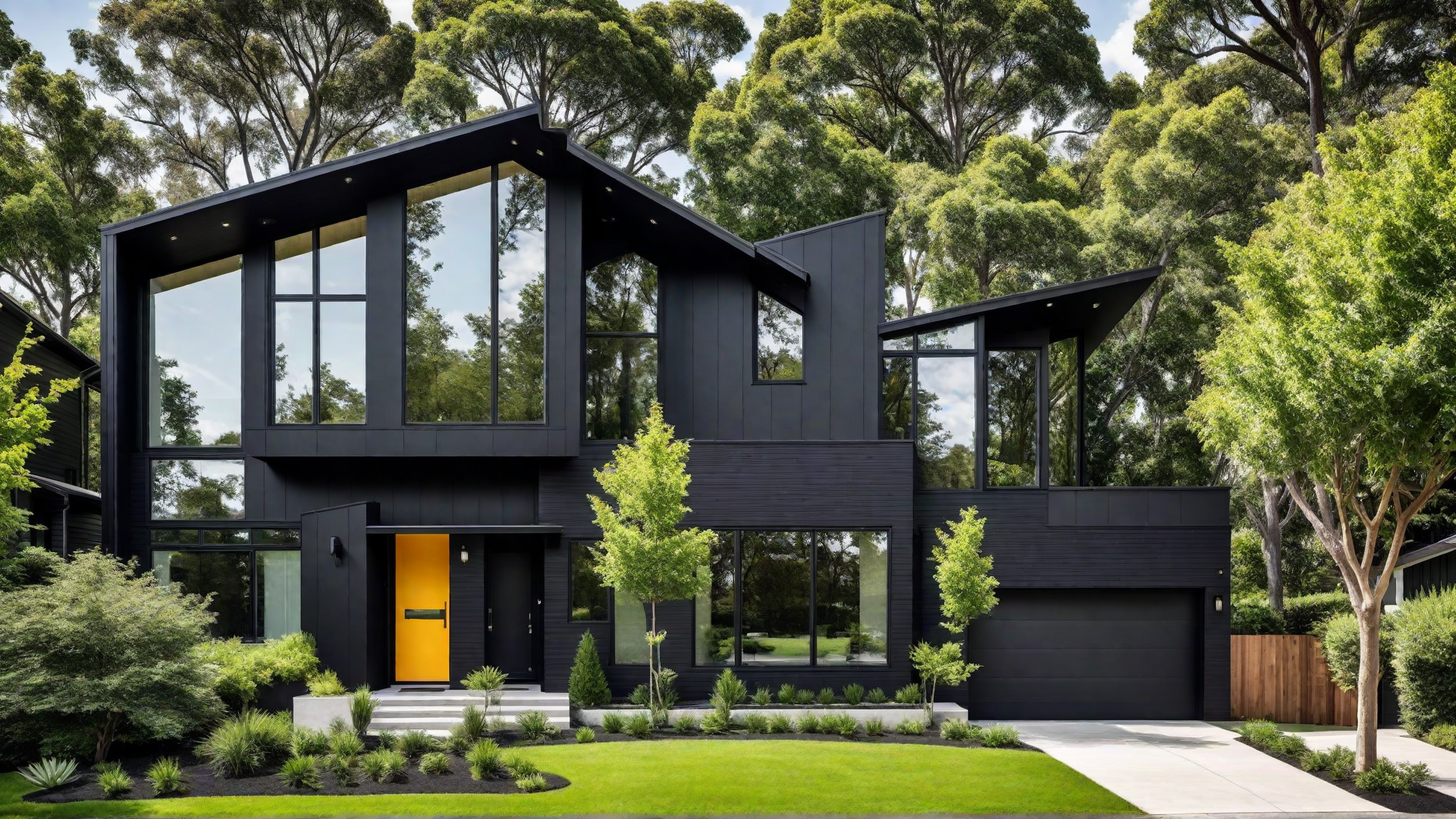 Family-Friendly: Functional Black Home Design for Kids