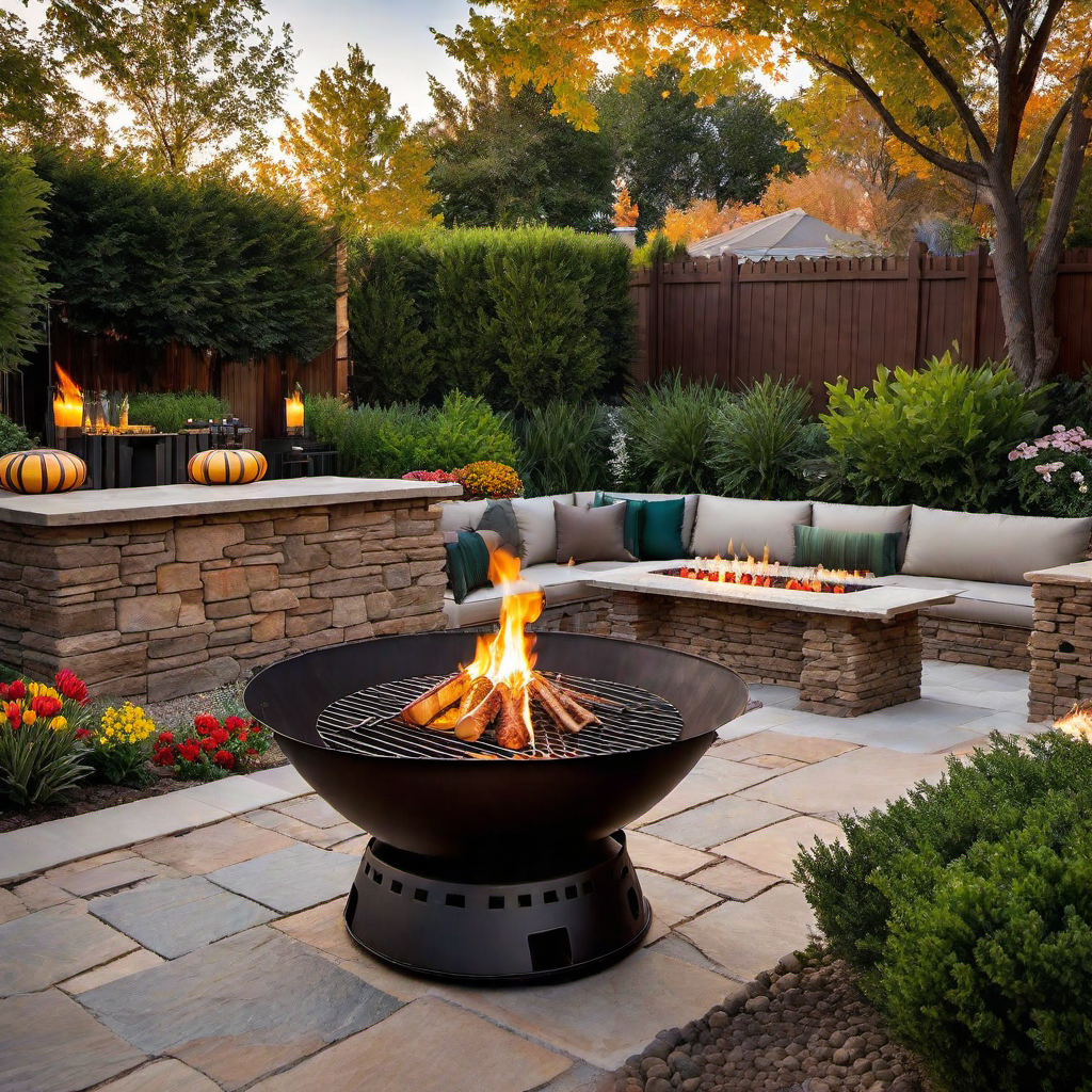 Fire Pit With Cooking Grate: Enjoying Grilled Delicacies Outdoors