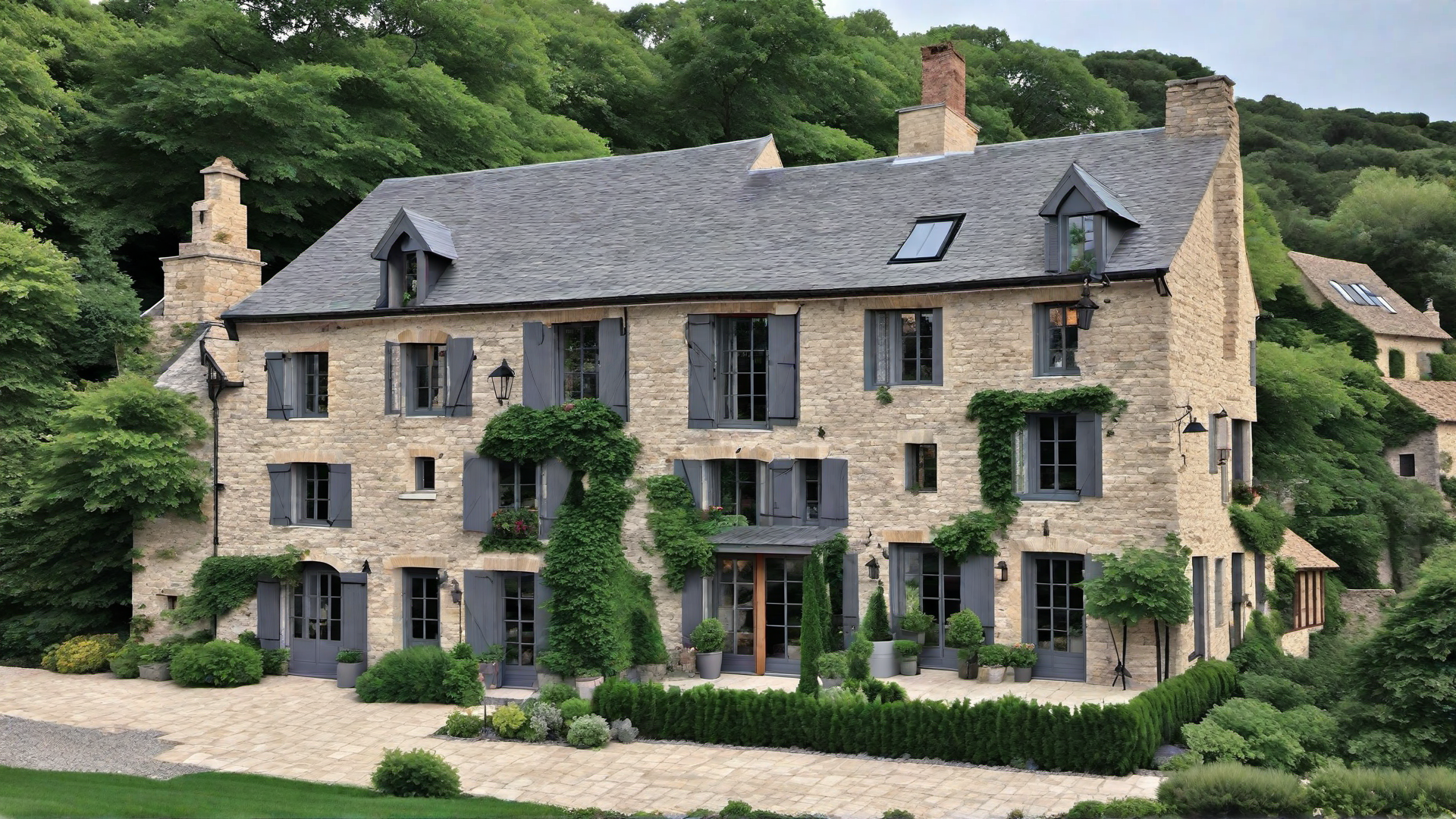 French Country Farmhouse Architecture