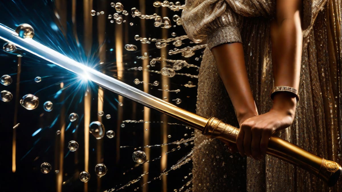 How To Saber A Champagne Bottle