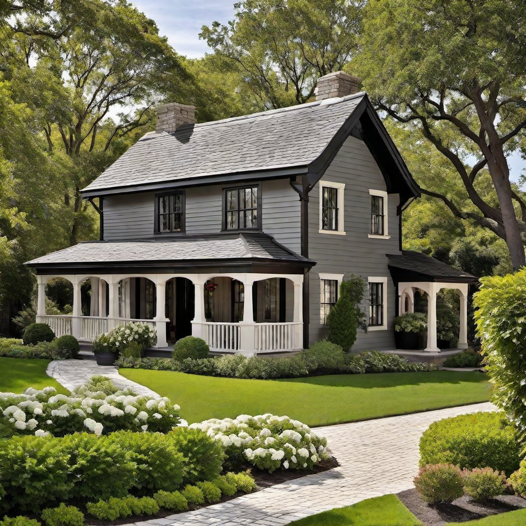 Traditional Charm: Historic Cottage Exterior Colors