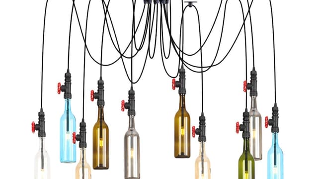 Wine Glass Chandelier Kit