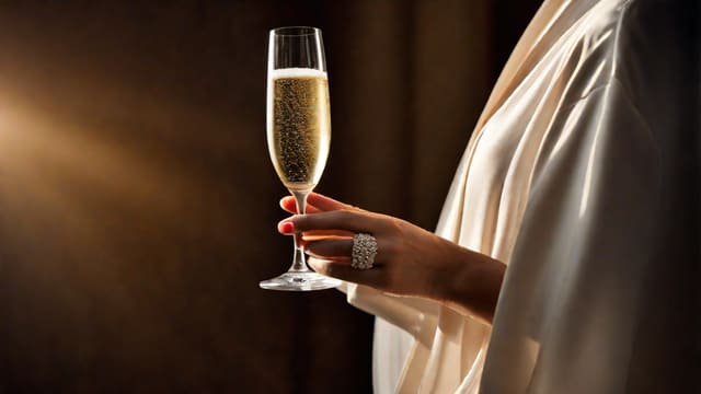 How To Hold A Champagne Glass