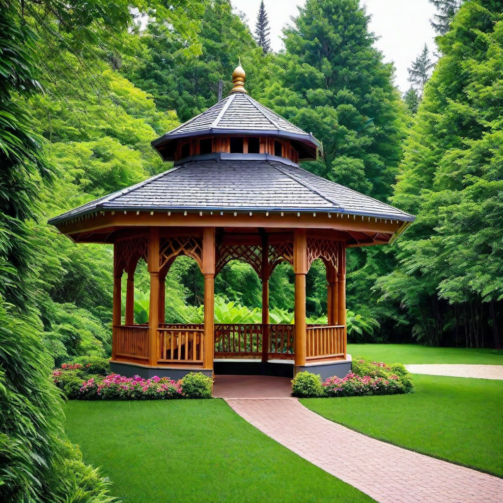7. Finding Beauty in Nature: Captivating Gazebo Ideas