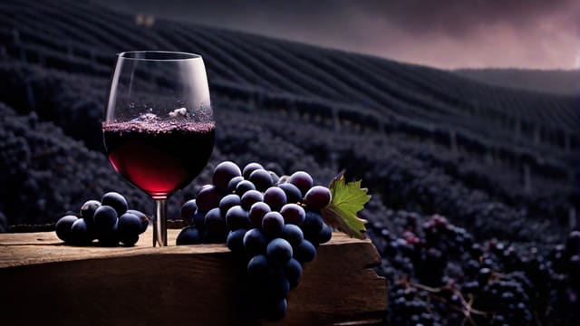 Wine From Black Grapes