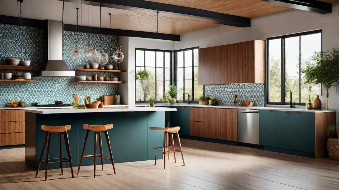 Mid-Century Modern: Retro Elements in a Contemporary Kitchen
