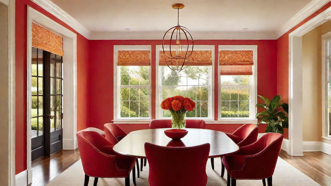 Sunset Shades: Incorporating Warm and Bright Tones for an Inviting Atmosphere
