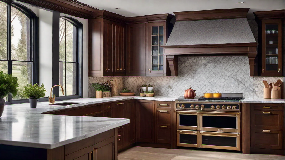 Innovative Storage: Traditional Kitchen with Appliance Garage