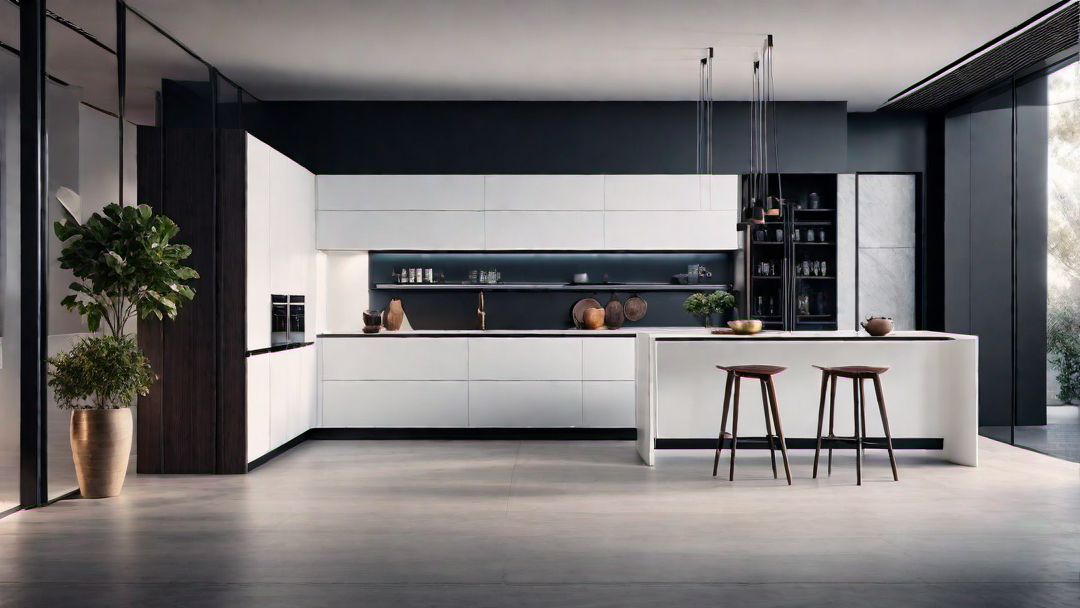 Smart Technology: Modern Convenience in a Scandinavian Kitchen