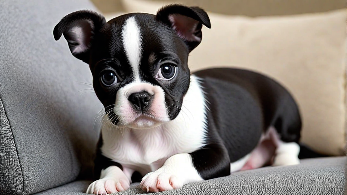 The Gentle Nature of Boston Terrier Puppies