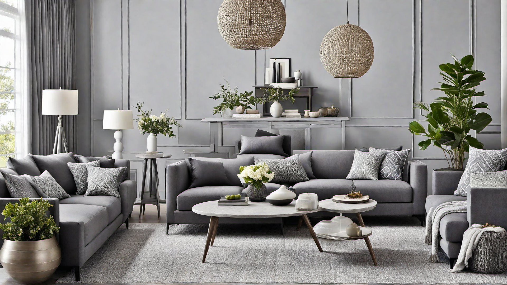 Mixing Different Shades of Grey for Depth and Dimension