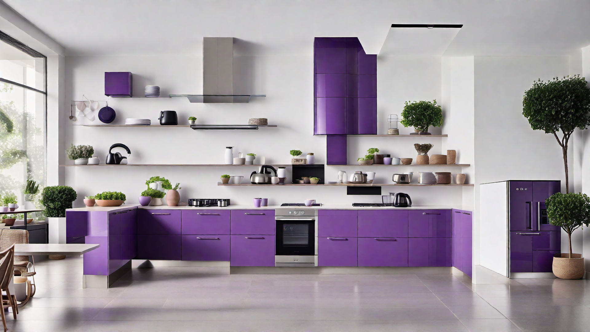 Purple Kitchen Appliances for a Pop of Color