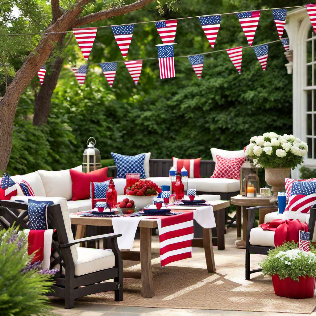 Backyard Bonanza: Outdoor Decor for Fourth of July Celebrations