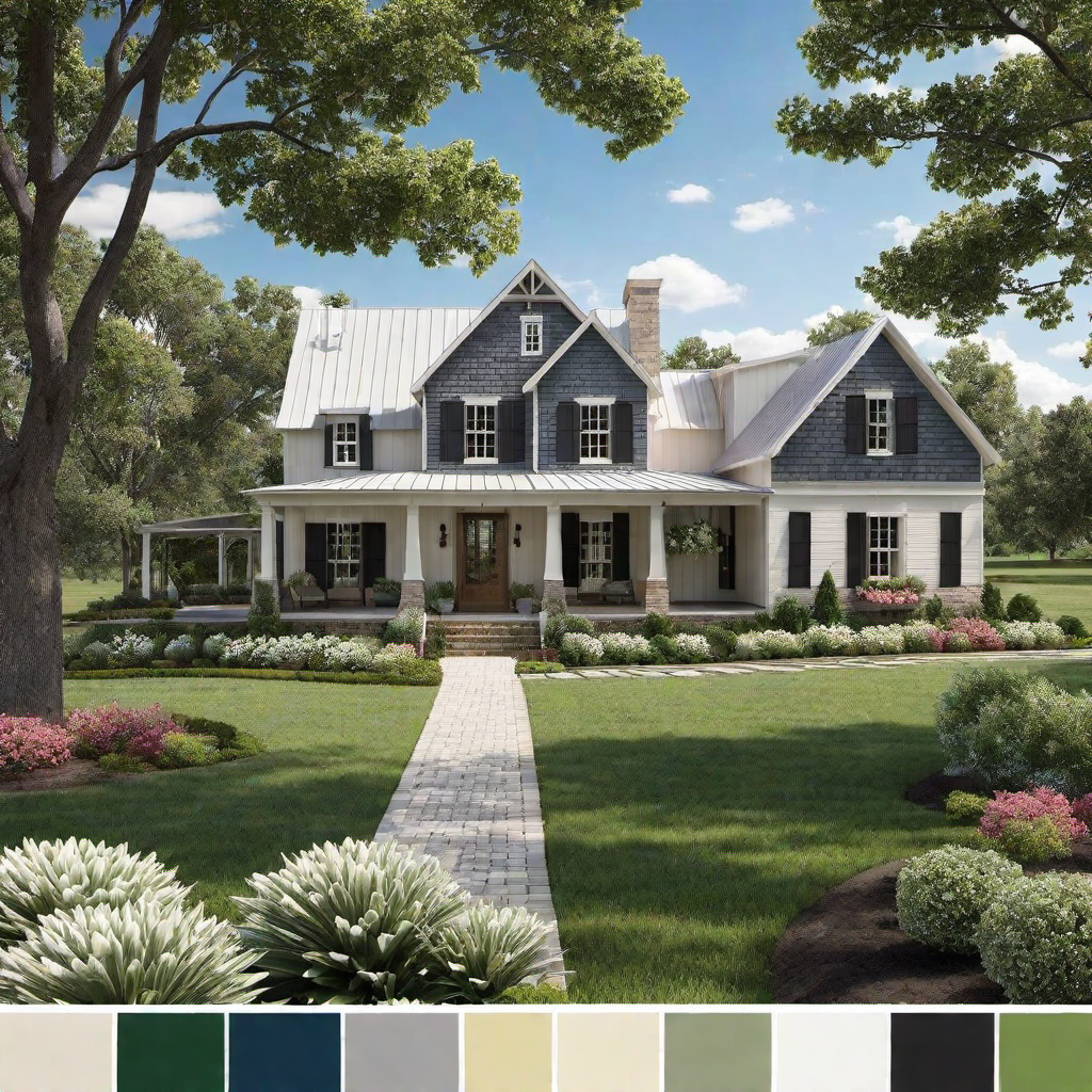 Farmhouse Palette Inspired by Rolling Fields