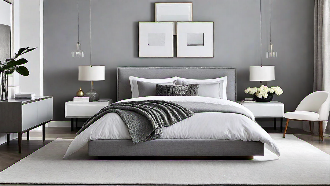 Achieving a Minimalist Look with a Grey and White Bedroom
