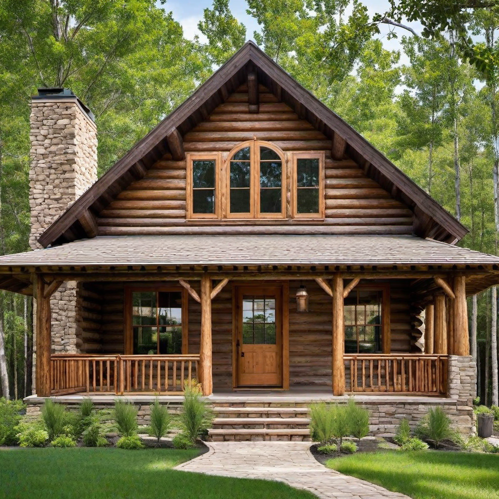 Weathered Beauty: Aging Gracefully with a Log Cabin Exterior