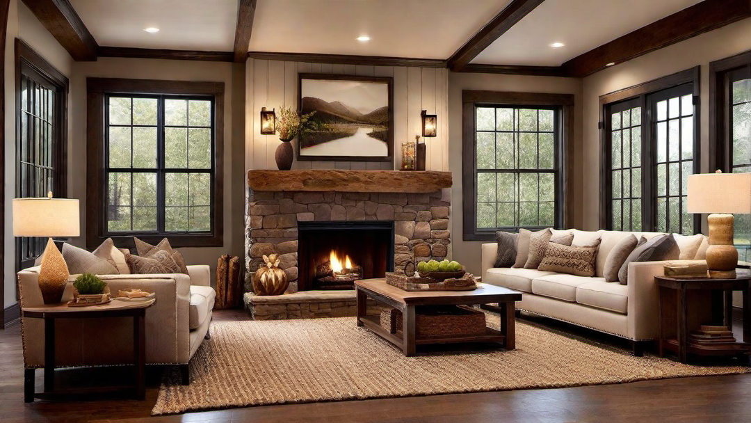 Inviting Atmosphere: Warm Lighting and Soft Textiles
