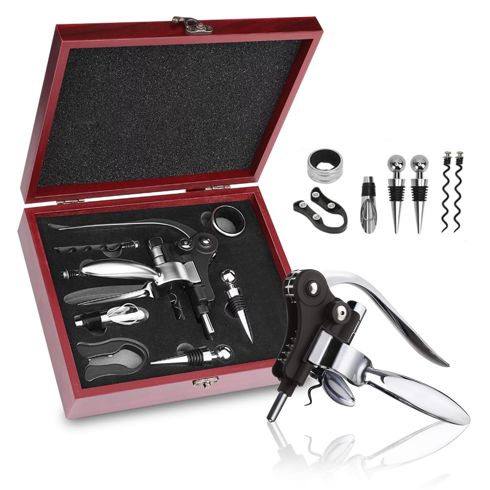 Qdreclod 8 PCS Wine Opener Set