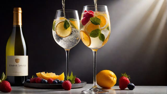 How To Make A Wine Spritzer With White Wine
