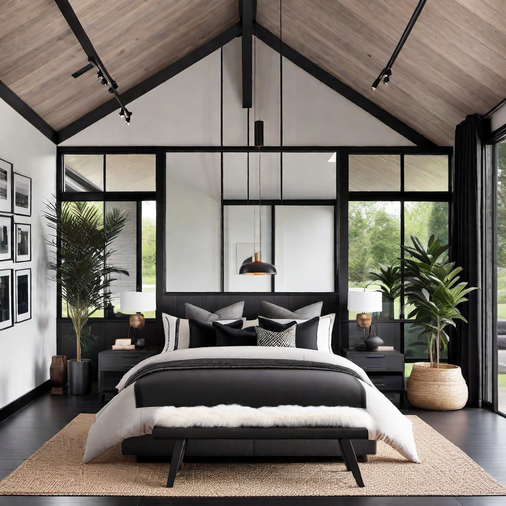 Cozy Retreat: Warm and Inviting Modern Barndominium Bedroom Ideas
