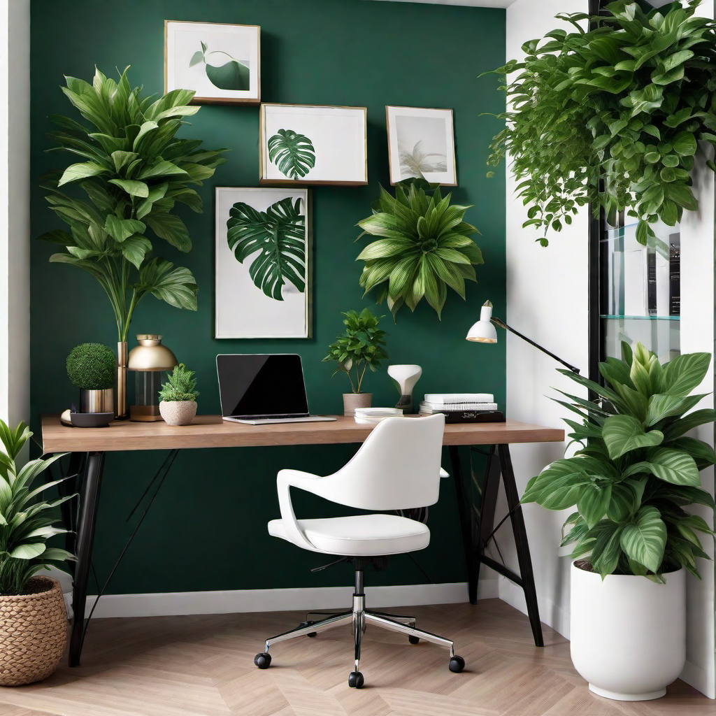 Plant Paradise: Bringing the Outdoors Inside Your Home Office