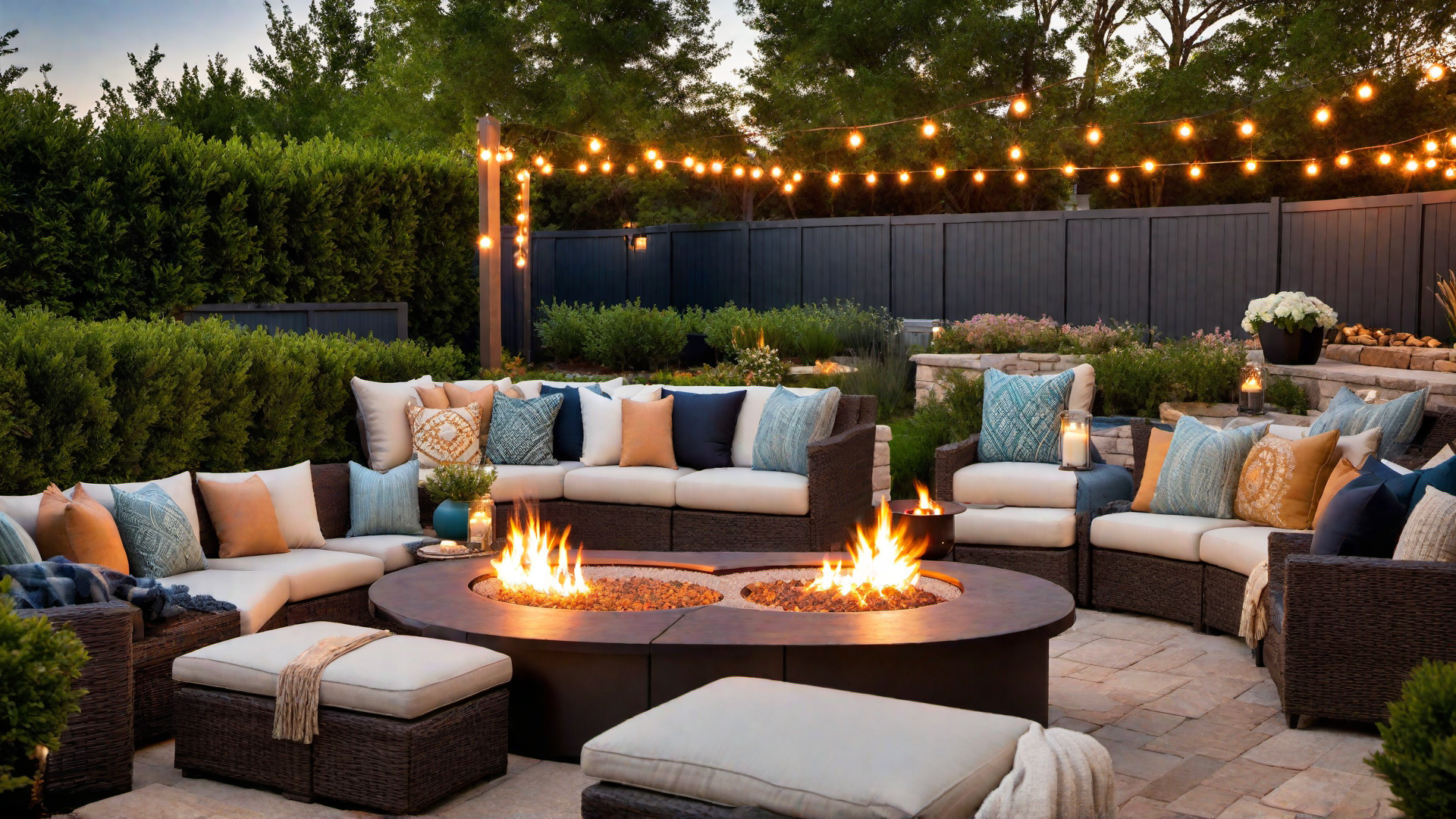 Fire Pit Centerpiece: Warm and Inviting