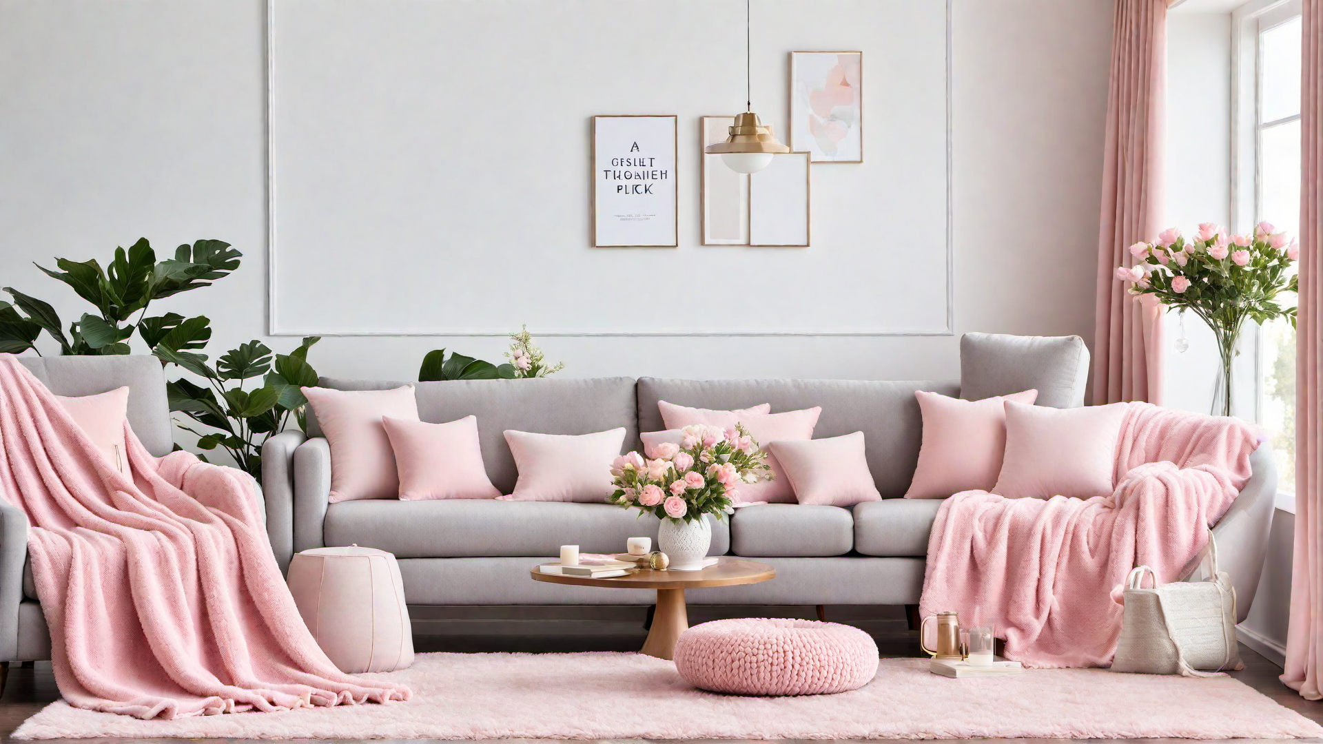 Soft and Cozy: Pastel Pink Throw Blankets